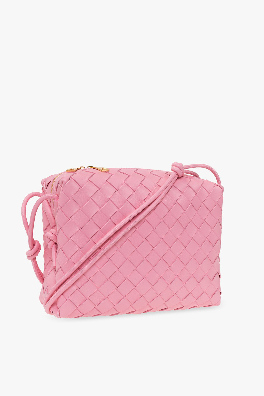 BOTTEGA VENETA イントレチャート CANDY LOOP ショルダー*PINK bottega veneta intrecciato document case item